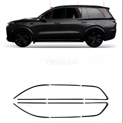 Goede prijs. Lixiang Black Knight Gemodificeerde Glitter Zwarte ABS Raam Verzorging De Ultieme Bumper Decoratieve Accessoire voor L9 L8 L7 L6 Auto's online