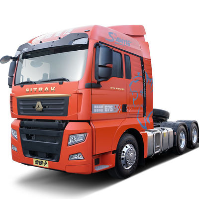 Goede prijs. 41-50 t Belastingvermogen 80 km/u Max. snelheid Sitrak G7S trekker voor machinebouw voertuig online