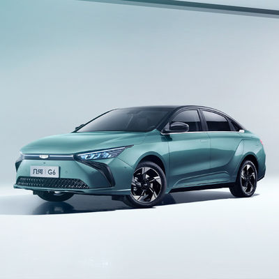 Goede prijs. 480km Bereik 2023 EV Elektrische auto Geometrie G6 Ontwerp Batterijenergie Auto 4-deurs 5-zits carrosserie structuur online