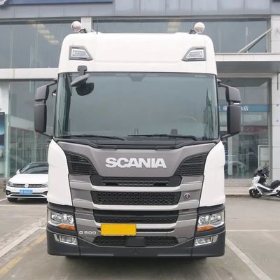 Goede prijs. Halve rij 2023 Mercedes CNG truck trailer hoofd scan-ia G440 VOL-VO FM10 Sitrak trekker 0km gebruikte trekker online