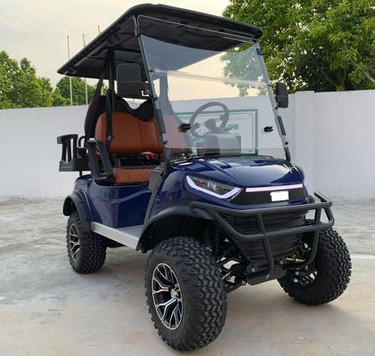 Goede prijs. Uitgerust met elektromagnetisch parkeer systeem Private Mould Electric Lifted Golf Cart 4 Passagiers Chinese Jagen Golf Wagens online