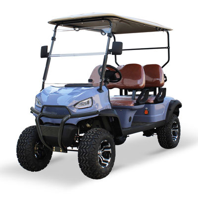 Goede prijs. 2024 Elektrische golfkar voor 4 personen voor jachtvervoer 20% Grade Capability 15.5mph Maximale snelheid 48V 5KW AC motor online