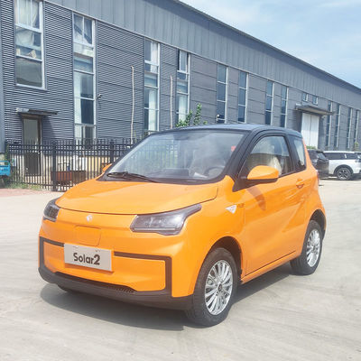 Goede prijs. Blaval Klein elektrisch voertuig 300km 2-deurs 2-zits auto ontwerp gemaakt in zonne-energie Mini elektrische auto R14 banden grootte online