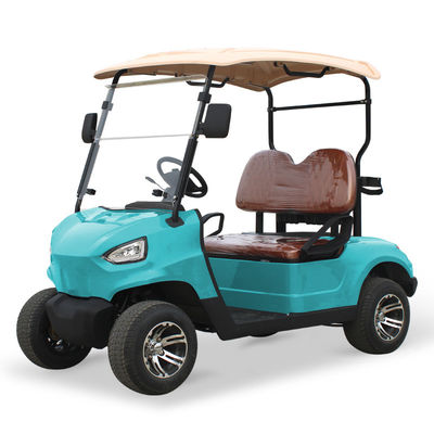 Goede prijs. NL-G2020 48V 5KW Golf Cart Car 2 Passagier met max. snelheid 15.5mph 25 pk en bandengrootte 205/50-10 bandendiameter 18.1in 460mm online