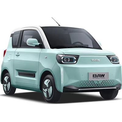 Goede prijs. 120 km Pure Electric Beiqi Baw Yuanbao Pony 4 zitplaatsen Mini Ev voor volwassenen Energievoertuigen Smart RHD Elektrische auto Wielbasis 2050 online