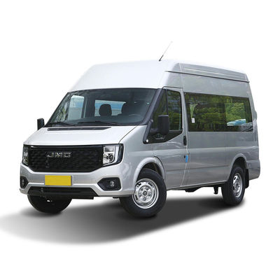 Goede prijs. Ledersitjes 2023 JMC Fushun Cargo Van 3-17 zitplaatsen Passagierswagen Diesel 8 versnellingen Automatisch 2.0T 146 pk Geen stabiliteitscontrole online