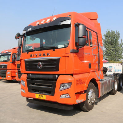 Goede prijs. Cummins Motor 2024 Sitrak G7 Zware Truck 6*4 Linksrijden 6x4 Euro V 430HP 0km Gebruikte Traktor Truck voor prestaties online