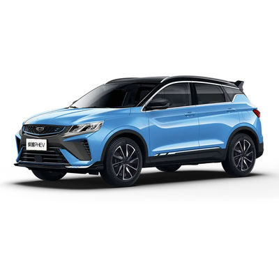 Goede prijs. 130kw Maximaal vermogen Geely Binyue Phev Hybrid Car 1.5T Motor 210 Km / h Hoge snelheid Vier wielen SUV Vijf zitplaatsen 3m Voertuig online