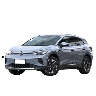 Goede prijs. 2024 Stock VW ID4 ID6 Crozz Elektrische SUV Multi-link Achtersteun Achtersteun Links stuur Lang vermogen Levensduur Batterij 0km Gebruikte auto online