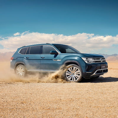 Goede prijs. 2023 VW Teramont Car Fuel Pump Bestseller Gebruikte SUV met TPMS Maximaal vermogen van 100-150PS Benzinemotor en LED-lichten online