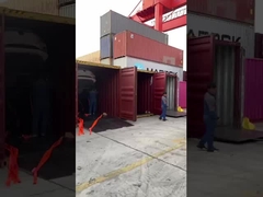 :kia kx1 container laden Algerije exportproces